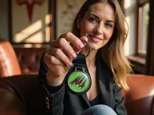 Key Ring Personalised Durable Resilient Modern Look